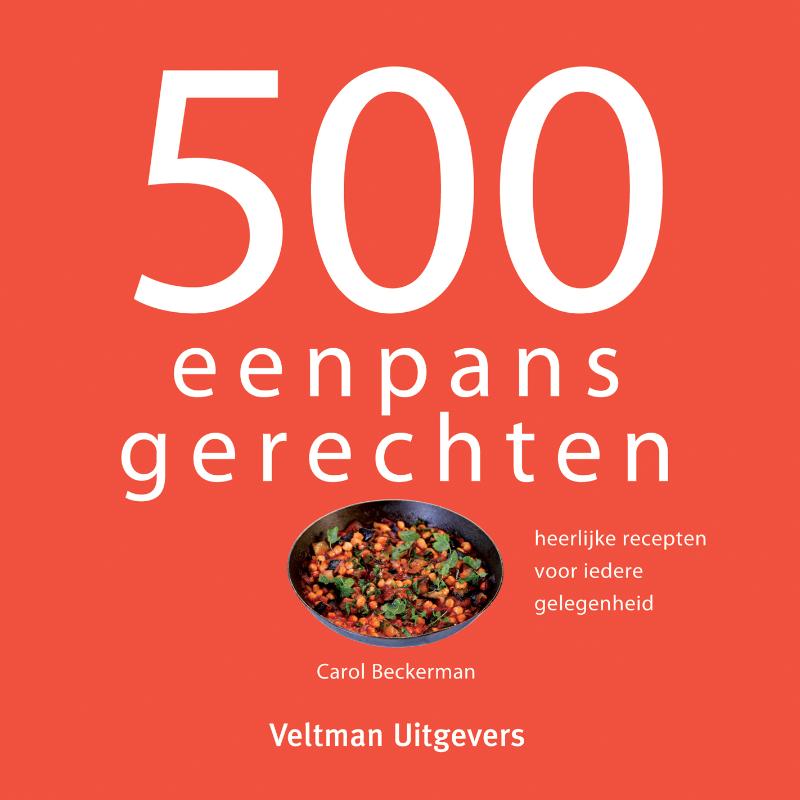 Omslag van 500 eenpansgerechten
