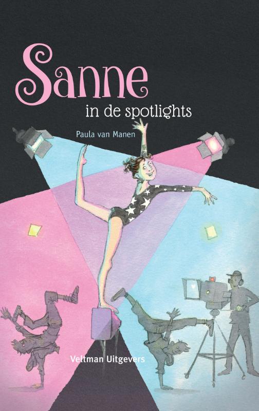 Omslag van Sanne in de spotlights