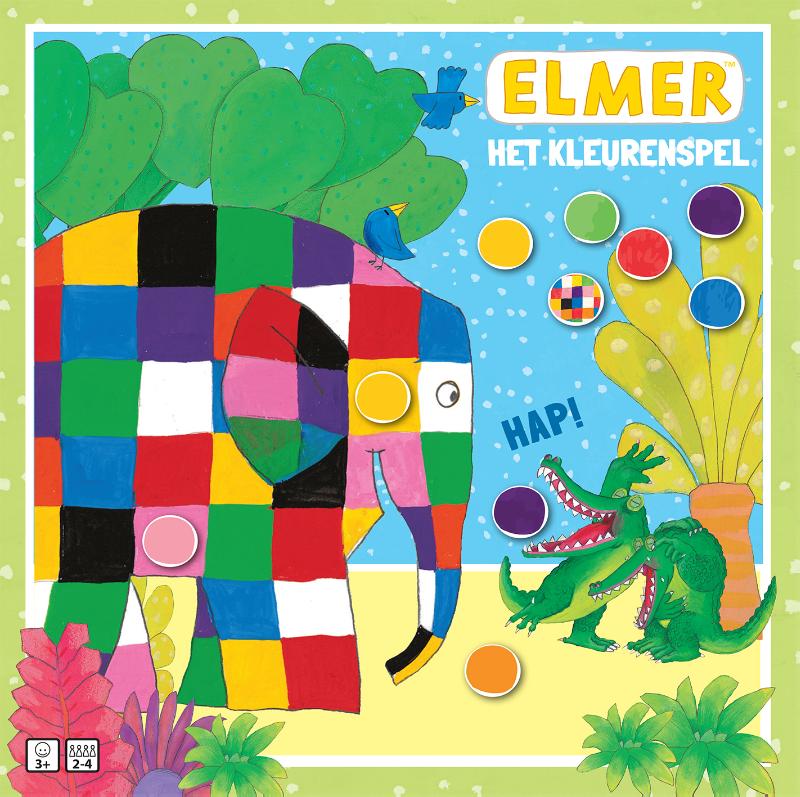 Omslag van Elmer het kleurenspel