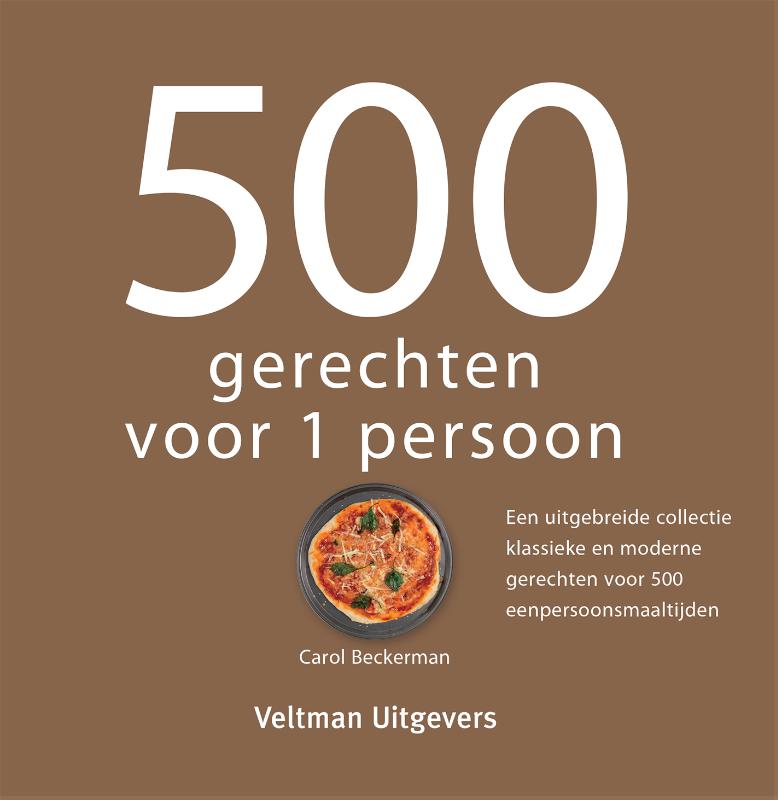 Omslag van 500 gerechten voor 1 persoon