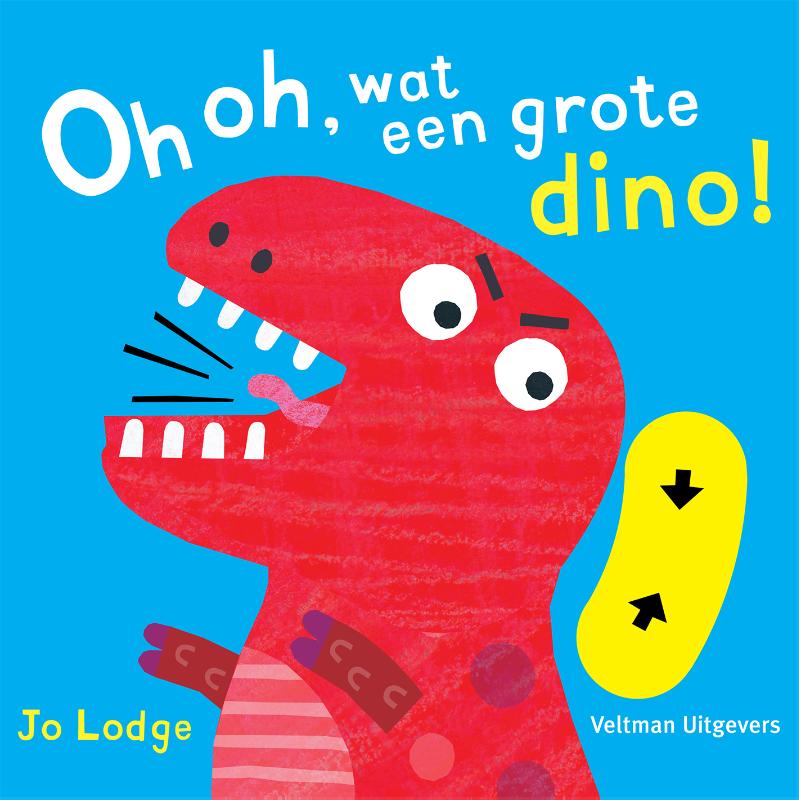Omslag van Oh oh, wat een grote dino!