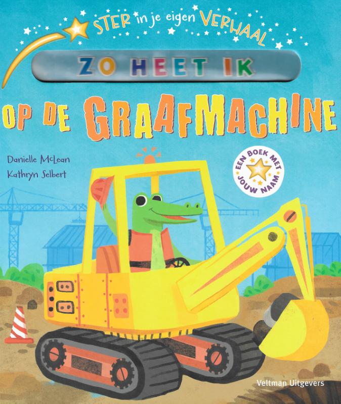 Omslag van Op de graafmachine
