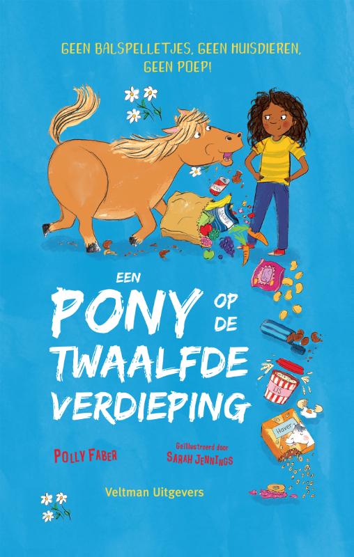Omslag van Een pony op de twaalfde verdieping