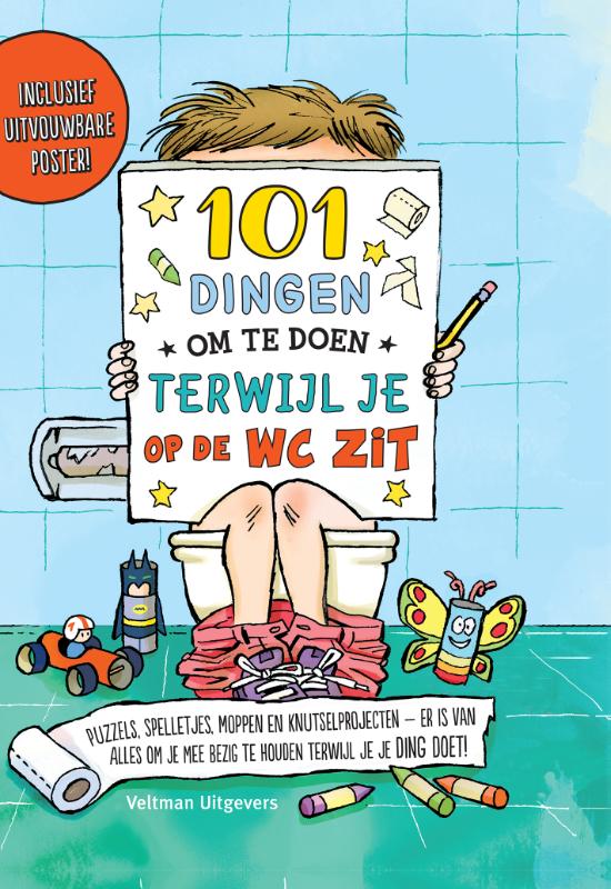 Omslag van 101 dingen om te doen terwijl je op de wc zit