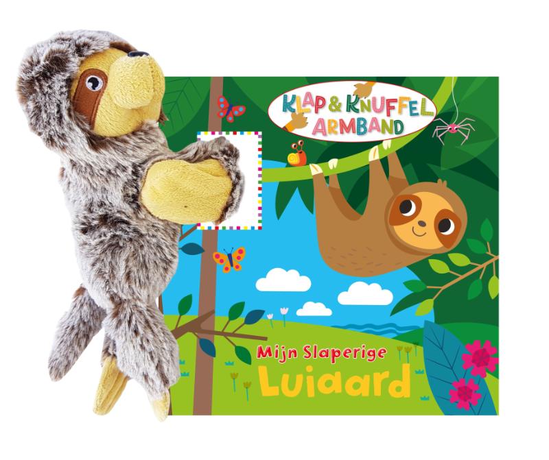 Omslag van Mijn slaperige luiaard - met Klap & Knuffelarmband