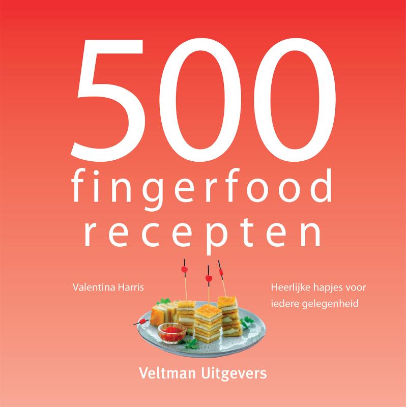 Omslag van 500 fingerfood recepten