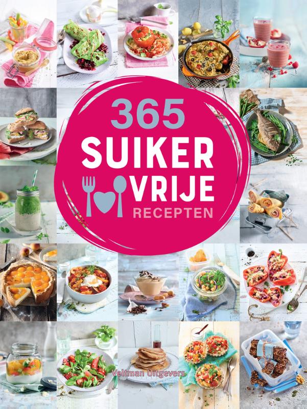 Omslag van 365 suikervrije recepten