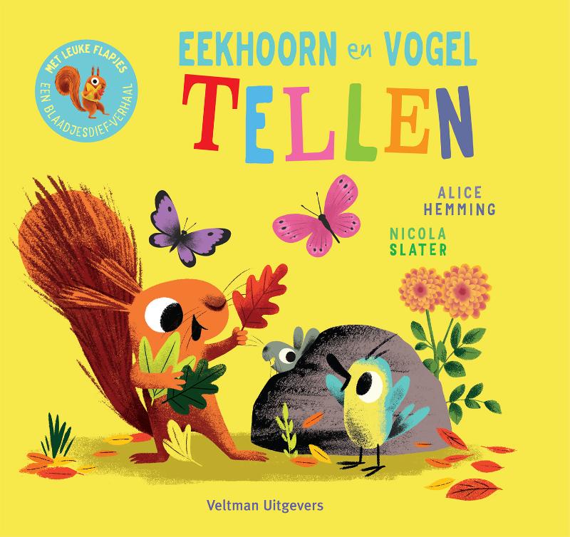 Omslag van Eekhoorn en Vogel - Tellen