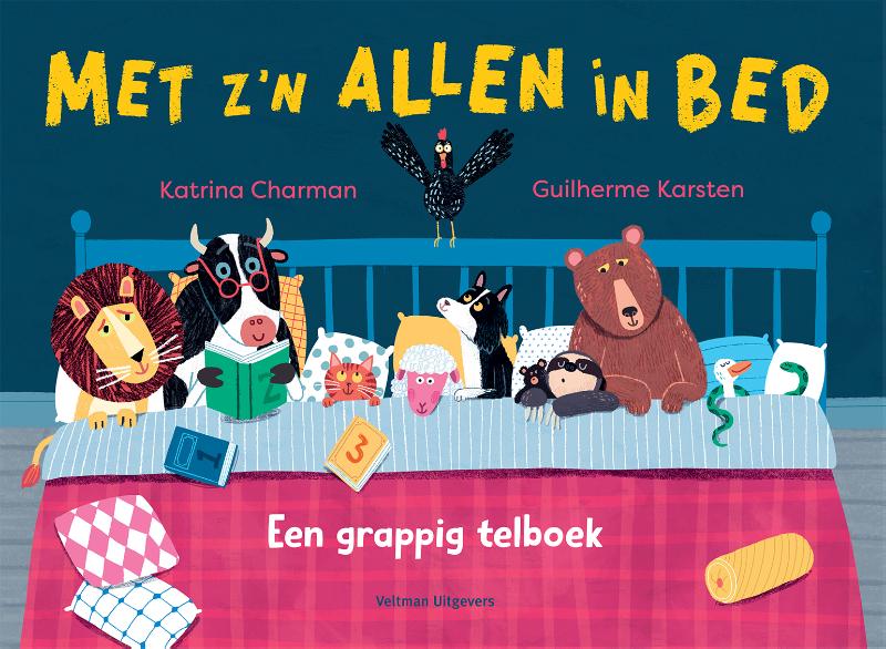 Omslag van Met z'n allen in bed