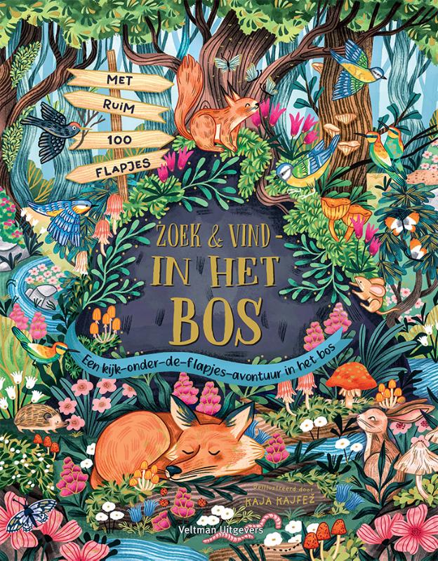 Omslag van Zoek & vind in het bos