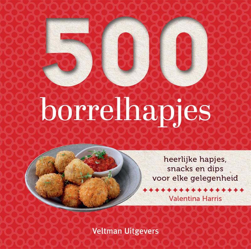 Omslag van 500 borrelhapjes