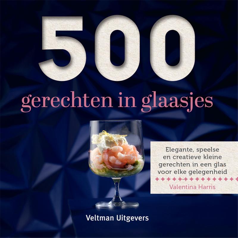 Omslag van 500 gerechten in glaasjes