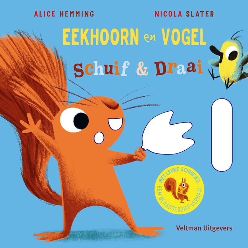 Omslag van Eekhoorn en Vogel - schuif & draai