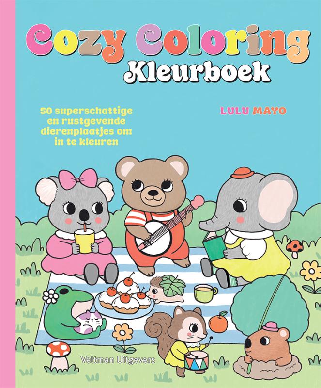 Omslag van Cozy Coloring Kleurboek