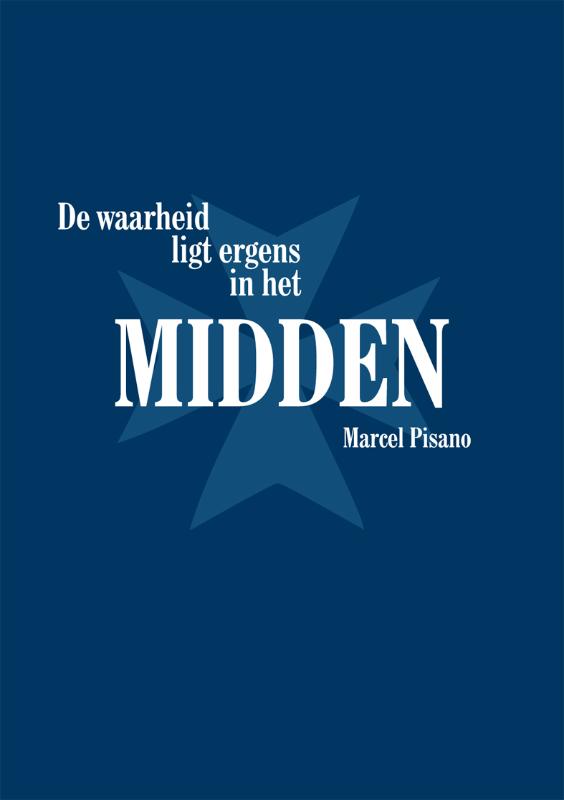 Omslag van De waarheid ligt ergens in het midden