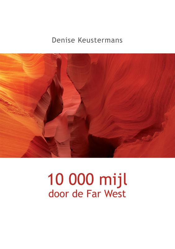 Omslag van 10 000 mijl door de Far West
