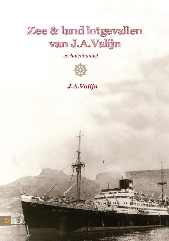 Omslag van Zee & land lotgevallen van J.A. Valijn