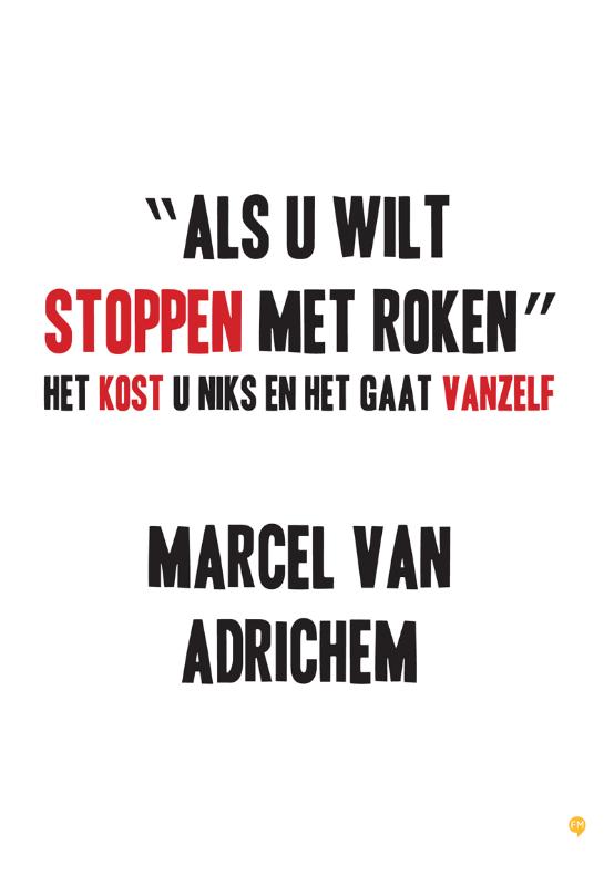Omslag van Als u wilt stoppen met roken