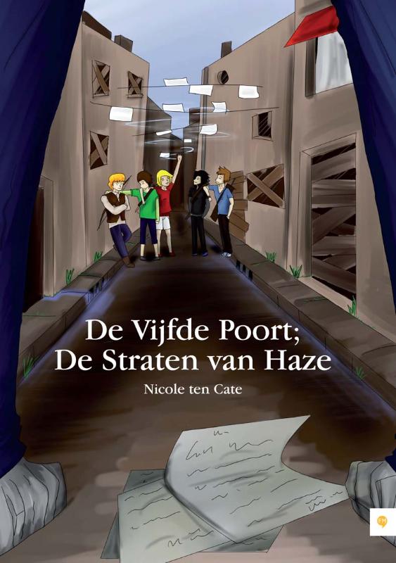 Omslag van De Vijfde Poort; De Straten van Haze