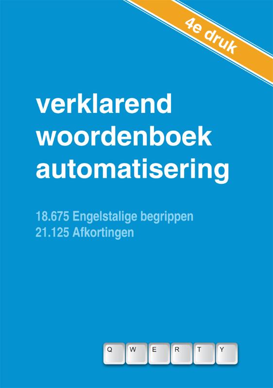 Omslag van Verklarend woordenboek automatisering