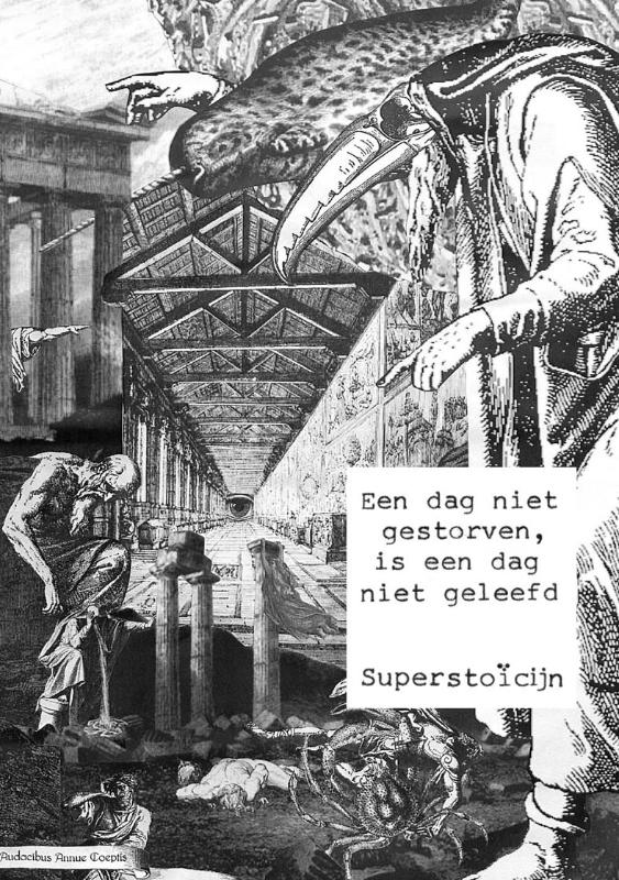 Omslag van Een dag niet gestorven, is een dag niet geleefd