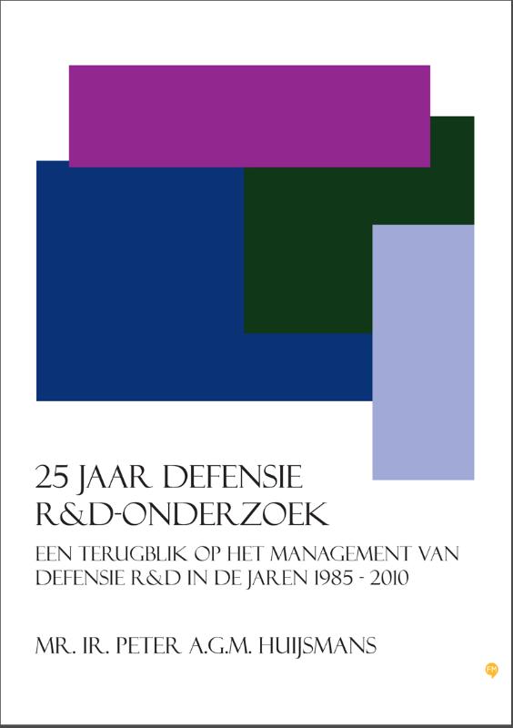 Omslag van 25 jaar Defensie R&D-onderzoek