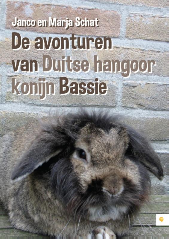 Omslag van De avonturen van Duitse hangoor konijn Bassie