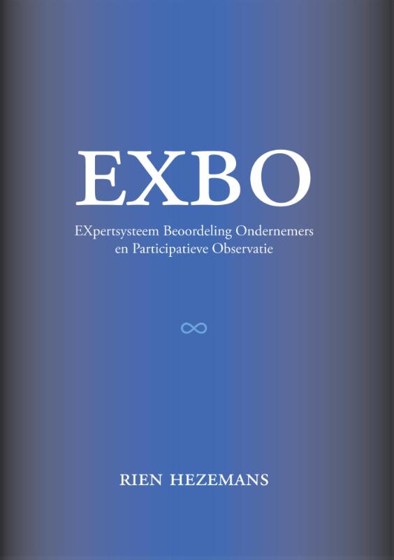 Omslag van EXBO (expertsysteem beoordeling ondernemers en participatieve observatie)