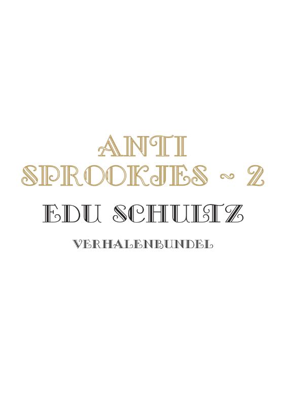 Omslag van Anti - Sprookjes - 2
