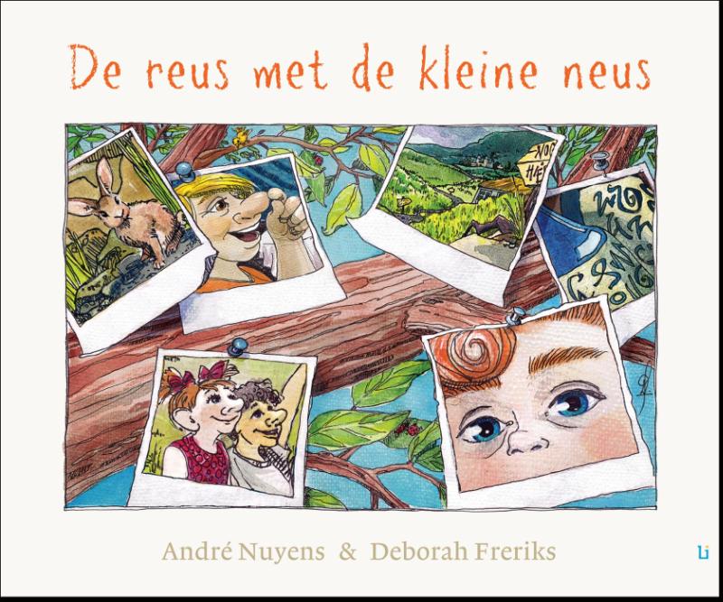Omslag van De reus met de kleine neus