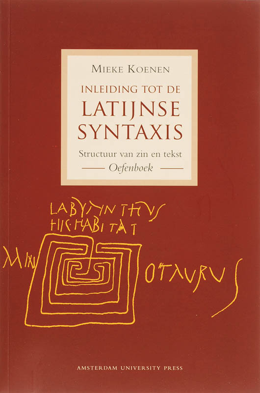 Omslag van Inleiding tot de Latijnse syntaxis