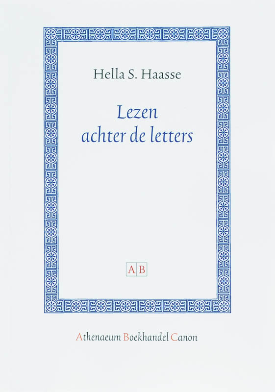 Omslag van Lezen achter de letters
