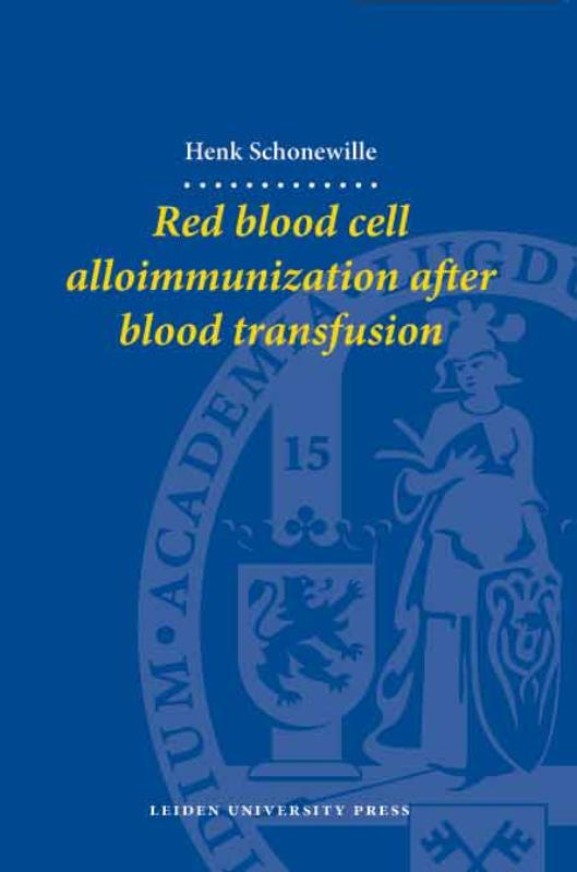 Omslag van Red Blood Cell Alloimmunization after Blood Transfusion