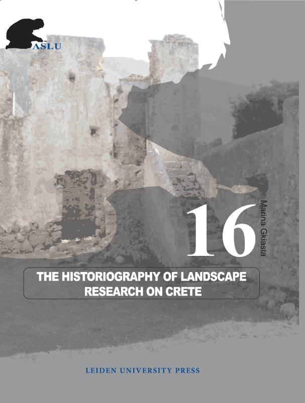 Omslag van The Historiography of Landscape Research on Crete
