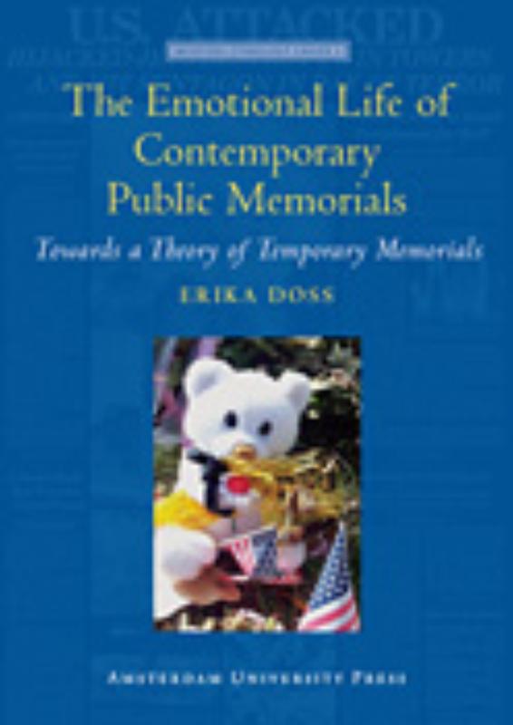 Omslag van The Emotional Life of Contemporary Public Memorials