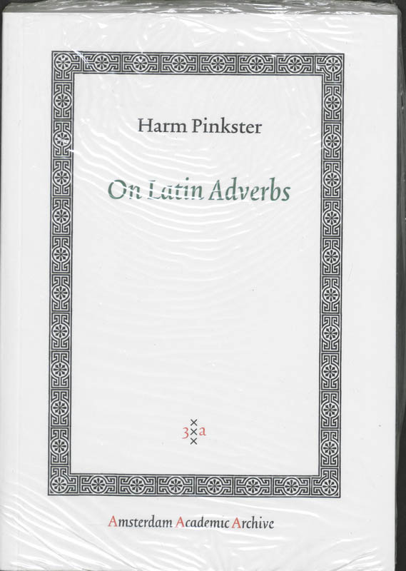 Omslag van On Latin Adverbs