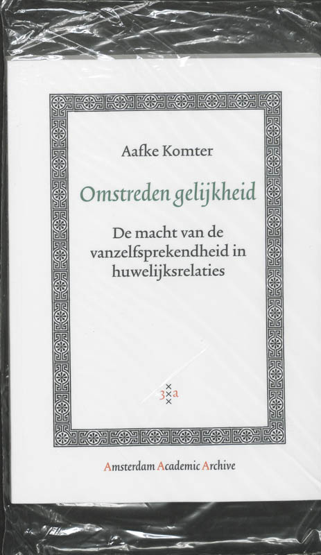 Omslag van Omstreden gelijkheid