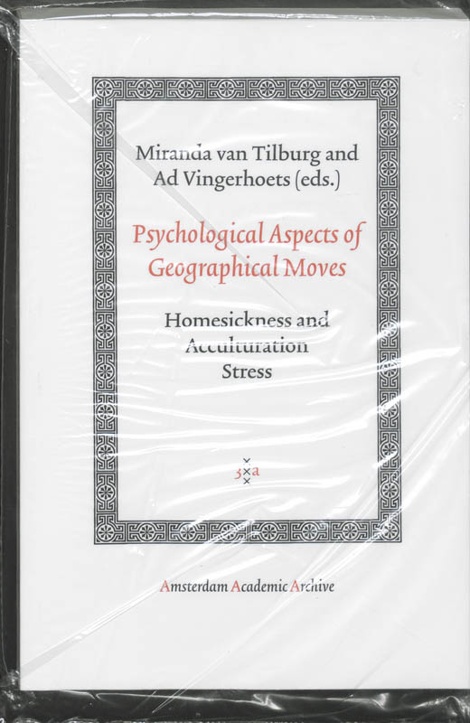 Omslag van Psychological Aspects of Geographical Moves