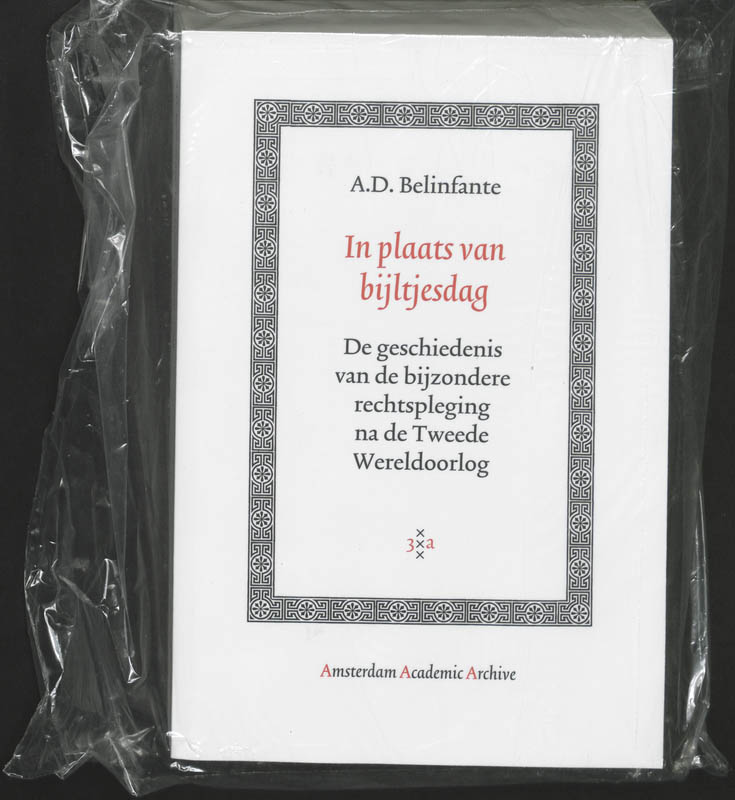 Omslag van In plaats van bijltjesdag