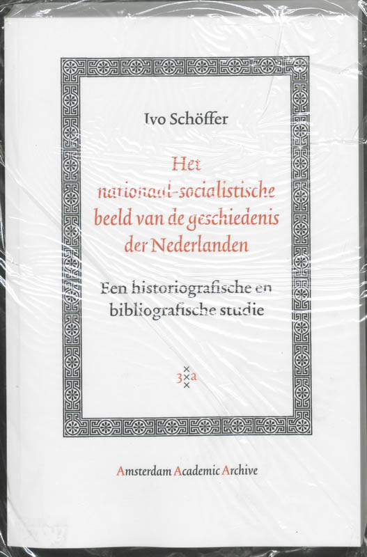 Omslag van Het nationaal-socialistische beeld van de geschiedenis der Nederlanden