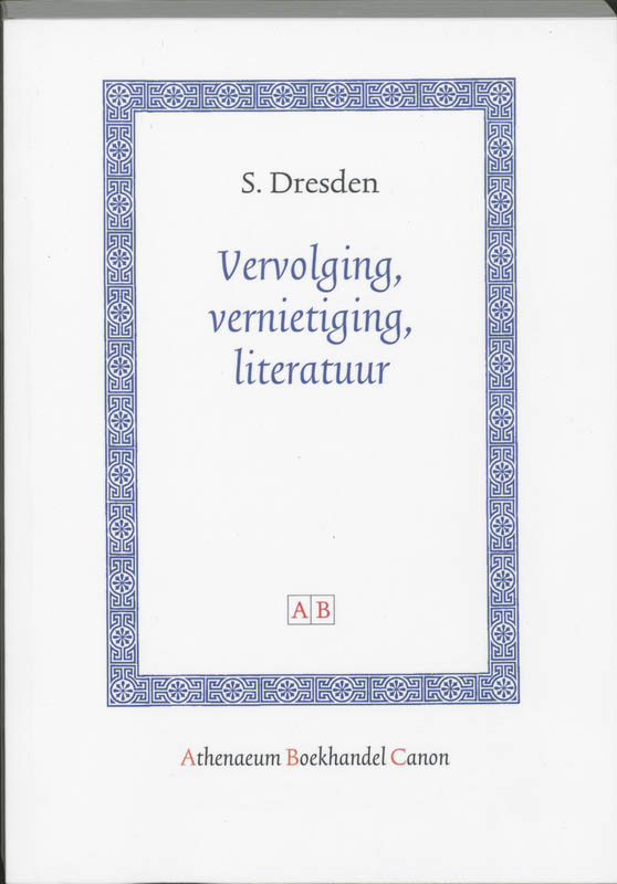 Omslag van Vervolging, vernietiging, literatuur