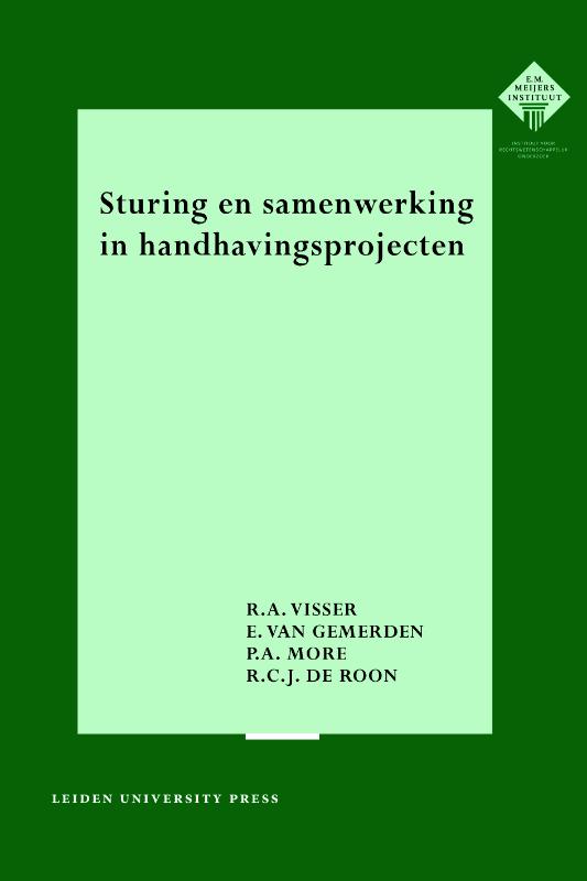 Omslag van Sturing en samenwerking in handhavingsprojecten