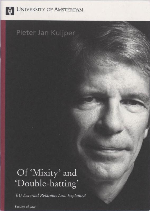 Omslag van Of 'Mixity' and 'Double-hatting'