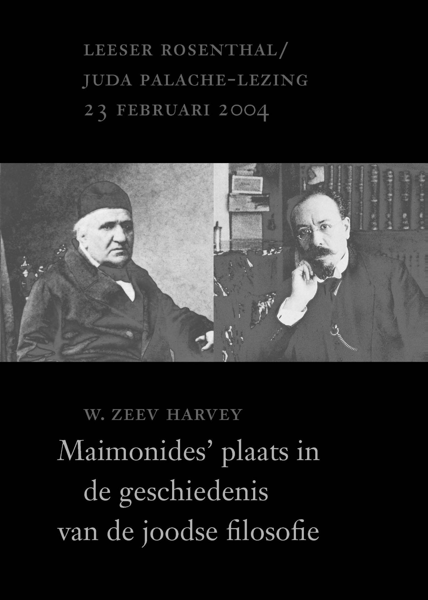 Omslag van De invloed van Mozes Maimonides (1138-1204) op de middeleeuwse en de moderne filosofie