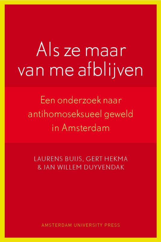 Omslag van Als ze maar van me afblijven