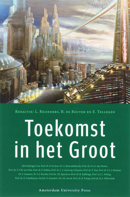 Omslag van Toekomst in het groot