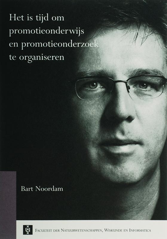 Omslag van Het is tijd om promotieonderwijs en promotieonderzoek te organiseren