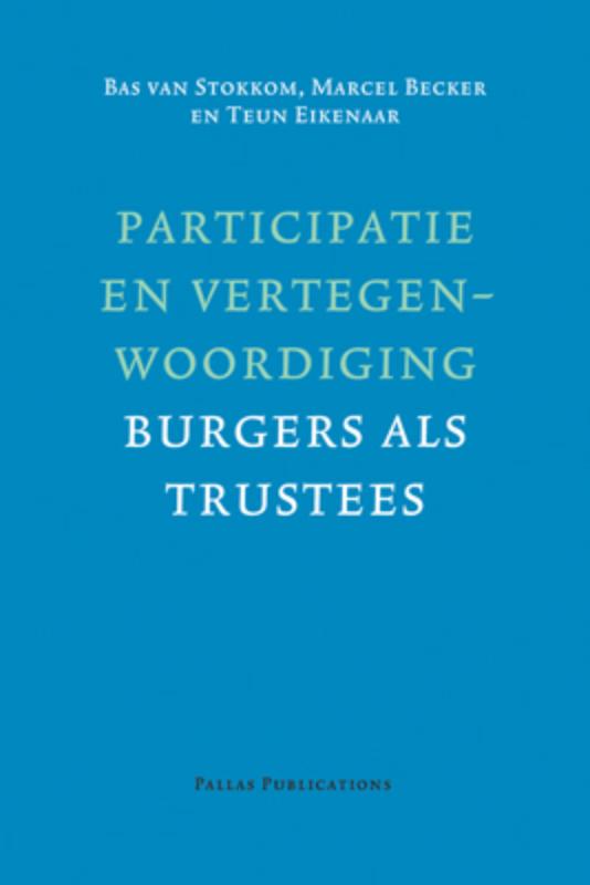 Omslag van Participatie en vertegenwoordiging
