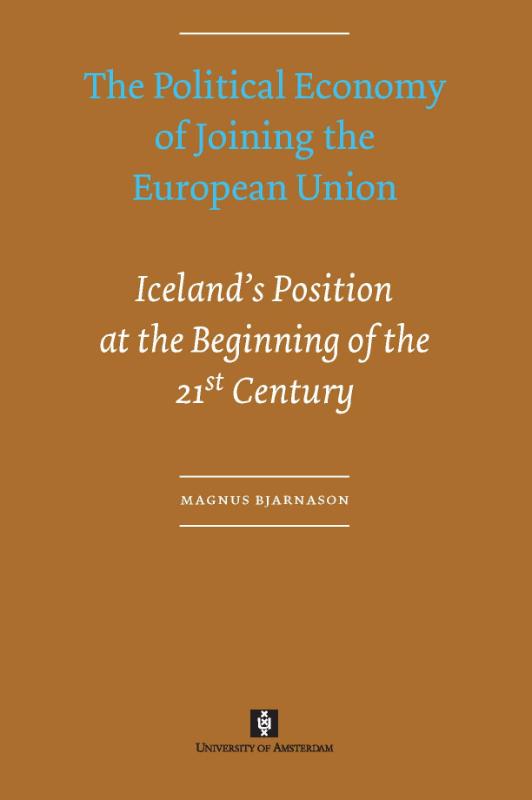 Omslag van The Political Economy of Joining the European Union
