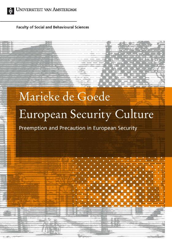 Omslag van European security culture